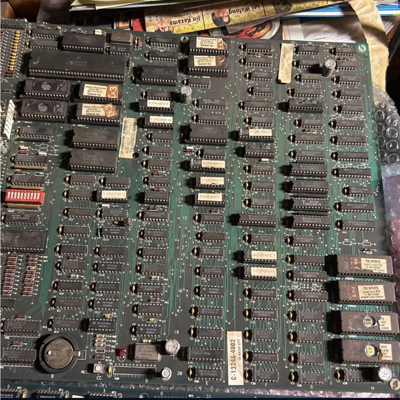 Lot Of 2 Tri Sports W 1/0 arcade Video Game PCB Boards CL - Picture 7 of 7